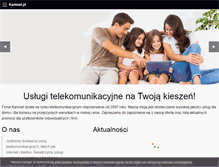 Tablet Screenshot of kamnet.pl